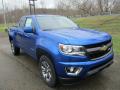 Front 3/4 View of 2018 Chevrolet Colorado Z71 Extended Cab 4x4 #9