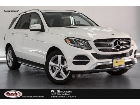 Polar White Mercedes-Benz GLE 350 4Matic.  Click to enlarge.