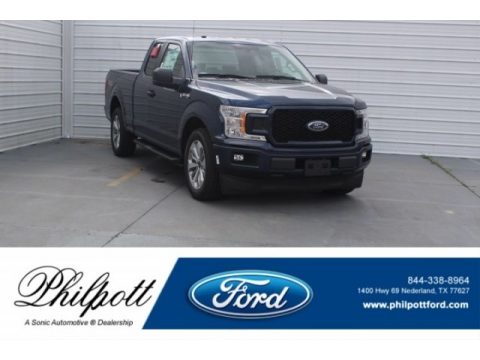 Blue Jeans Ford F150 XL SuperCab.  Click to enlarge.