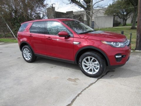 Firenze Red Metallic Land Rover Discovery Sport HSE.  Click to enlarge.