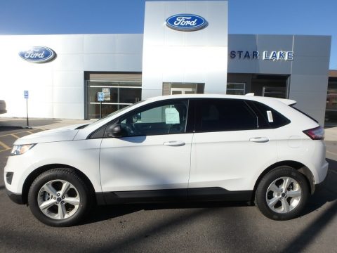 Oxford White Ford Edge SE AWD.  Click to enlarge.