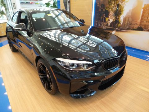 Black Sapphire Metallic BMW M2 Coupe.  Click to enlarge.