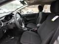  2018 Ford Fiesta Charcoal Black Interior #10