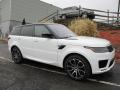 Front 3/4 View of 2018 Land Rover Range Rover Sport Supercharged #1