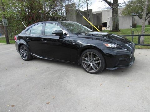 Obsidian Black Lexus IS 350 AWD.  Click to enlarge.