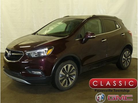 Black Cherry Metallic Buick Encore Preferred II AWD.  Click to enlarge.