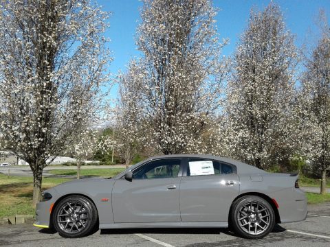 Destroyer Gray Dodge Charger R/T Scat Pack.  Click to enlarge.