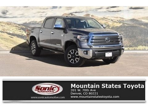 Magnetic Gray Metallic Toyota Tundra Limited CrewMax 4x4.  Click to enlarge.