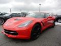Front 3/4 View of 2019 Chevrolet Corvette Stingray Coupe #1