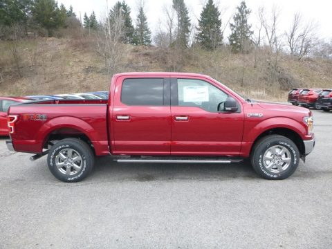 Ruby Red Ford F150 XLT SuperCrew 4x4.  Click to enlarge.