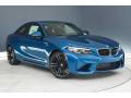 Front 3/4 View of 2018 BMW M2 Coupe #12
