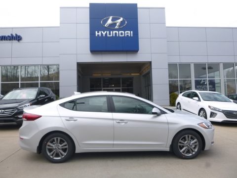 Symphony Silver Hyundai Elantra Value Edition.  Click to enlarge.
