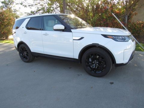 Fuji White Land Rover Discovery HSE Luxury.  Click to enlarge.