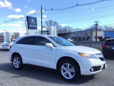 White Diamond Pearl Acura RDX Technology.  Click to enlarge.