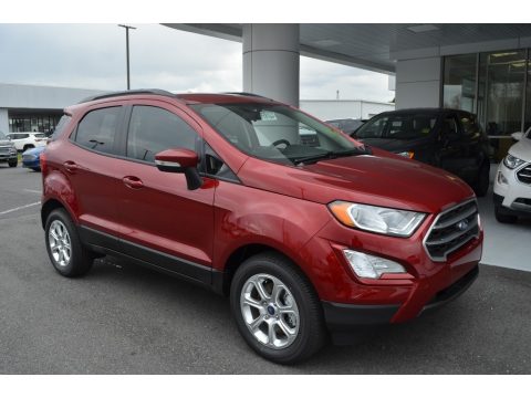 Ruby Red Ford EcoSport SE.  Click to enlarge.