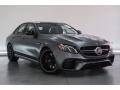 Front 3/4 View of 2018 Mercedes-Benz E AMG 63 S 4Matic #12
