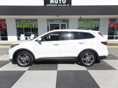 Monaco White Hyundai Santa Fe Limited Ultimate. Click to enlarge. Monaco White Hyundai Santa Fe Limited Ultimate. Click to enlarge.