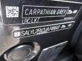 Land Rover Color Code LKT Carpathian Grey Metallic #20