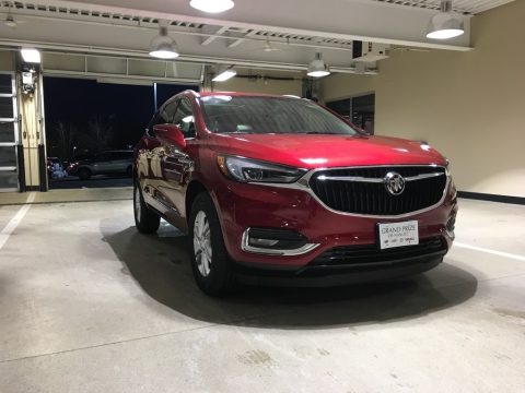 Red Quartz Tintcoat Buick Enclave Essence AWD.  Click to enlarge.