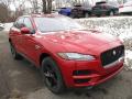 Front 3/4 View of 2018 Jaguar F-PACE 30t AWD Prestige #10