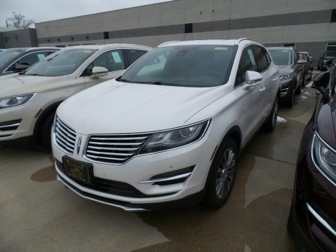 White Platinum Lincoln MKC Reserve.  Click to enlarge.