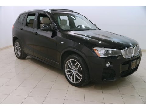 Black Sapphire Metallic BMW X3 xDrive28i.  Click to enlarge.