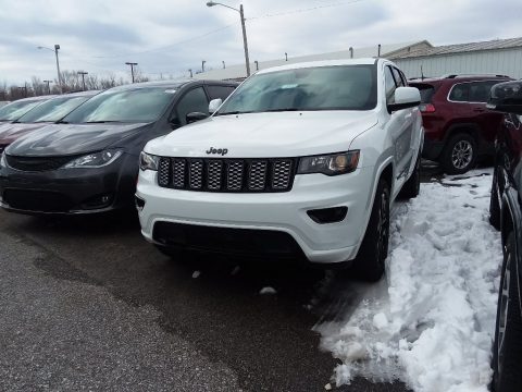 Bright White Jeep Grand Cherokee Altitude 4x4.  Click to enlarge.