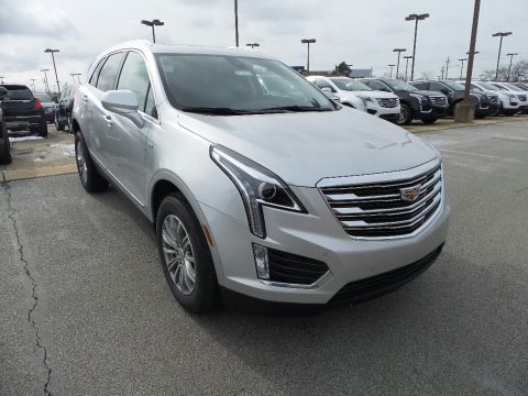 Radiant Silver Metallic Cadillac XT5 Luxury AWD.  Click to enlarge.