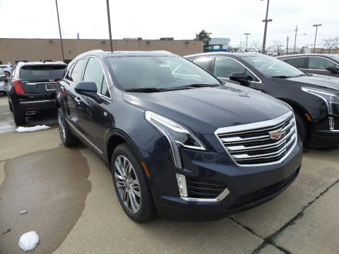 Harbor Blue Metallic Cadillac XT5 Premium Luxury AWD.  Click to enlarge.