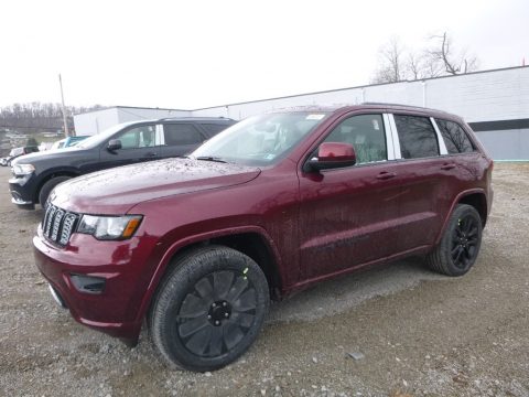 Velvet Red Pearl Jeep Grand Cherokee Altitude 4x4.  Click to enlarge.