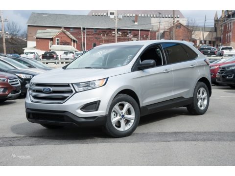 Ingot Silver Ford Edge SE AWD.  Click to enlarge.