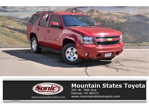 Crystal Red Tintcoat Chevrolet Tahoe LT 4x4.  Click to enlarge.