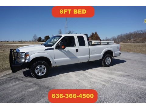 Oxford White Ford F250 Super Duty XL SuperCab 4x4.  Click to enlarge.