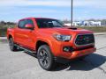 Front 3/4 View of 2018 Toyota Tacoma TRD Sport Double Cab #1