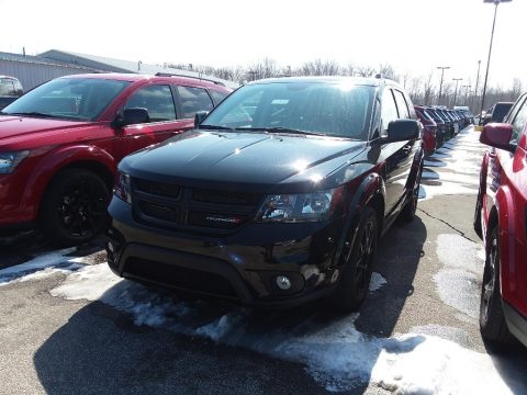 Pitch Black Dodge Journey GT AWD.  Click to enlarge.