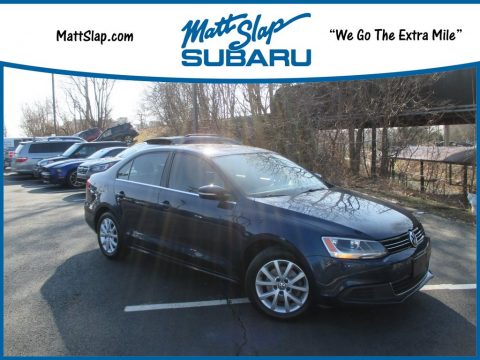 Tempest Blue Metallic Volkswagen Jetta SE Sedan.  Click to enlarge.