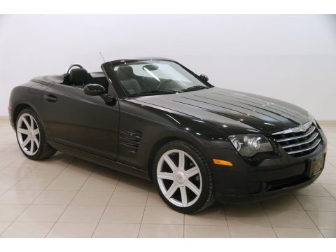 Black Chrysler Crossfire Roadster.  Click to enlarge.