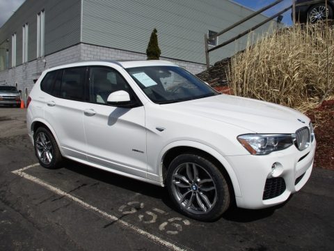 Alpine White BMW X3 xDrive28i.  Click to enlarge.