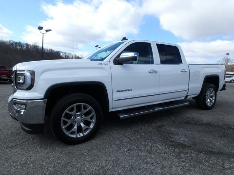 Summit White GMC Sierra 1500 SLT Crew Cab 4WD. Click to enlarge. Summit White GMC Sierra 1500 SLT Crew Cab 4WD. Click to enlarge.