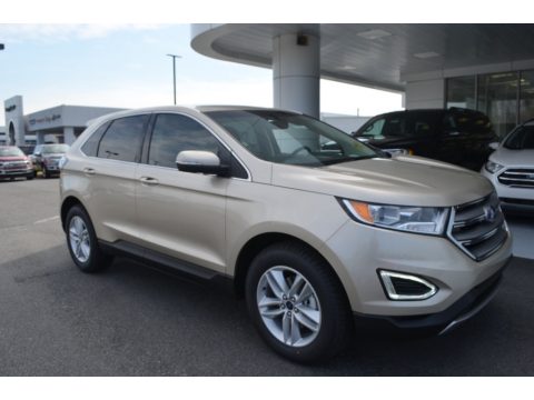 White Gold Ford Edge SEL.  Click to enlarge.