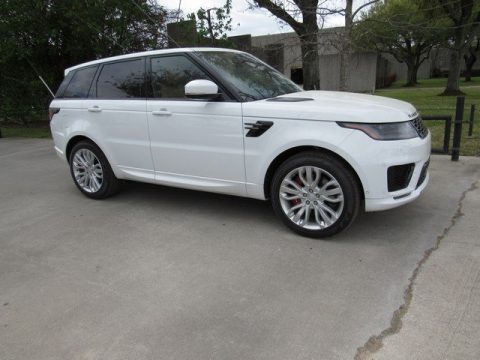 Fuji White Land Rover Range Rover Sport Supercharged.  Click to enlarge.