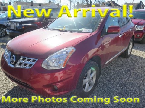 Cayenne Red Nissan Rogue S AWD.  Click to enlarge.