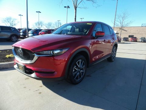 Soul Red Crystal Metallic Mazda CX-5 Touring AWD.  Click to enlarge.