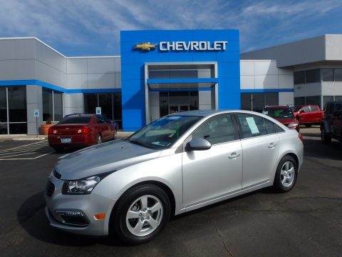 Silver Ice Metallic Chevrolet Cruze Limited LT.  Click to enlarge.
