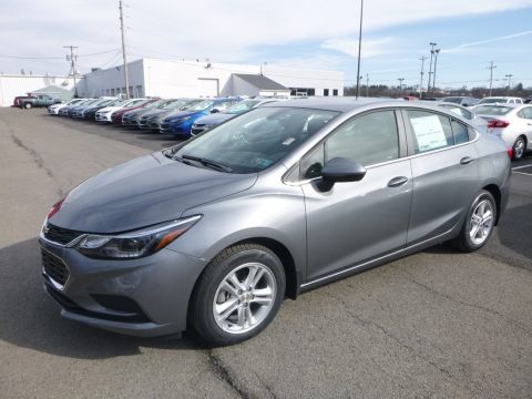 Satin Steel Gray Metallic Chevrolet Cruze LT.  Click to enlarge.