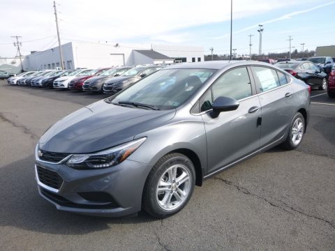 Satin Steel Gray Metallic Chevrolet Cruze LT.  Click to enlarge.