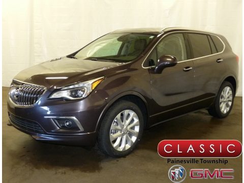 Midnight Amethyst Metallic Buick Envision Premium AWD.  Click to enlarge.