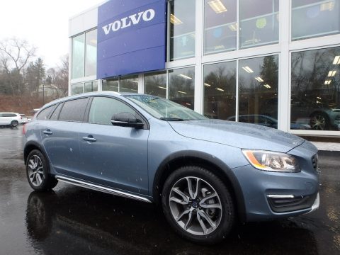 Mussel Blue Metallic Volvo V60 Cross Country T5 AWD.  Click to enlarge.
