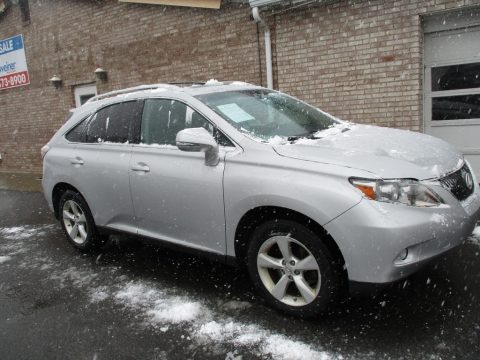 Tungsten Silver Pearl Lexus RX 350 AWD.  Click to enlarge.
