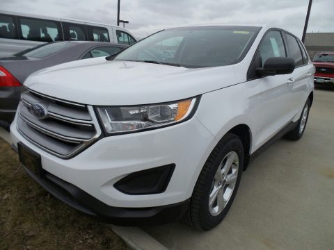 Oxford White Ford Edge SE.  Click to enlarge.